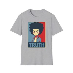 WAHRHEIT Huey Freeman Unisex T-Shirt, Huey Freeman T-Shirt, Black Lives Matter Shirt, Geschenk für soziale Gerechtigkeit, Zeichentrickfigur Top
