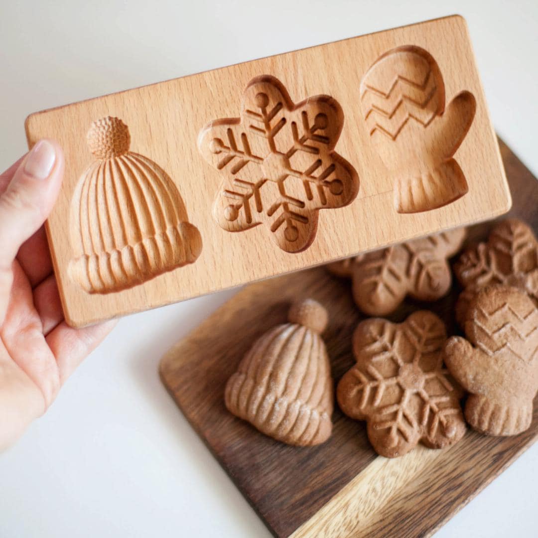ancien moule a biscuit en bois (Neu (gemäss Beschreibung)) in Les bois