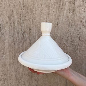 Handmade Moroccan Ceramic Tajine, Decorative Tagine Pot, Traditional Kitchen and Home Decor