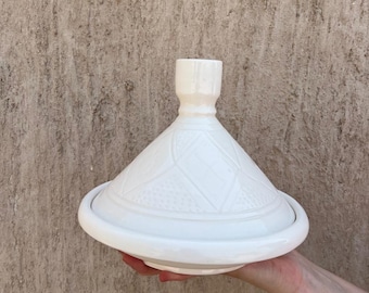 Handmade Moroccan Ceramic Tajine, Decorative Tagine Pot, Traditional Kitchen and Home Decor