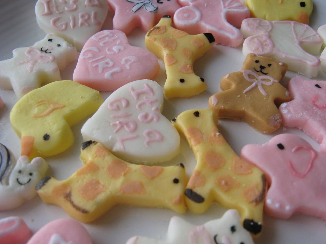 BABY GIRL MINTS baby Shower Special Occasions Parties 6 Etsy