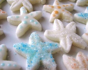 STARFISH MINTS - Weddings - Beach Parties -  Pool Parties - Birthdays -  6 Dozen Cream Cheese Mints