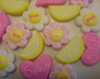 LEMONADE PARTY MINTS -  Special Occasions, Birthdays, Weddings, Part 6 dozen Cream Cheese Mints