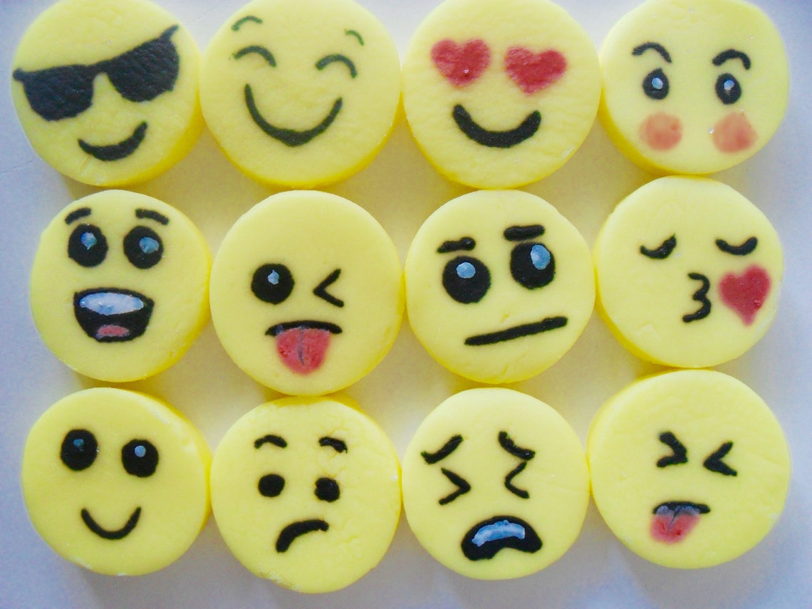 EMOJI MINTS 100 Menthes au fromage à la crème Fêtes Etsy