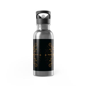 SOURCE Orca Coated Stainless Steel Water Bottle, SolFlame Design image 8
