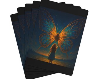 Butterfly Art Playing Cards, Einzigartiges Deck für Sammler