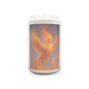 Phoenix Scented Soy Candle: Aromatherapy Home Decor Gift