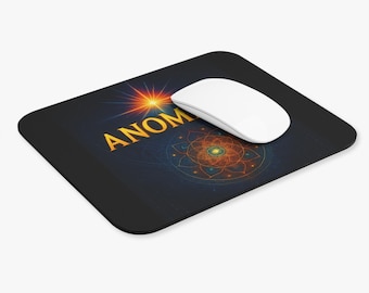 Anomaly Inspired Rectangle Mouse Pad, Vibrant Desk Accessory, Office Decor