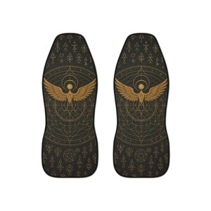 Golden Wing Car Seat Covers: Stylish Auto Interior Decor