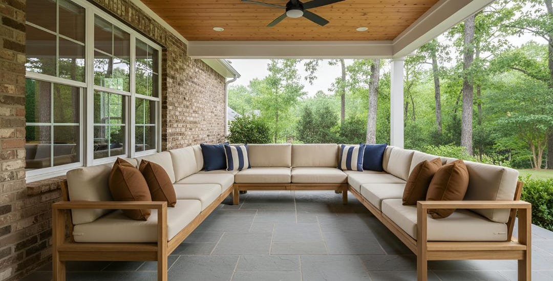 DIY Outdoor Sofa Plans PDF | Modern Patio Sectional Couch | Easy Build ...