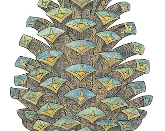 Fall Coloring Pages, Adult Fall Coloring Book, Intricate Designs