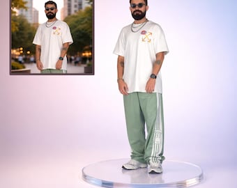 Custom 3D Figurine from Photo – Realistic Personalized Sculpture, Memorial Gift & Keepsake
