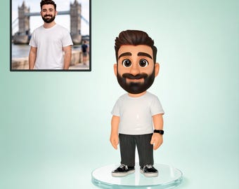 Custom Pixar Style 3D Figurine: Personalized Collectible Gift
