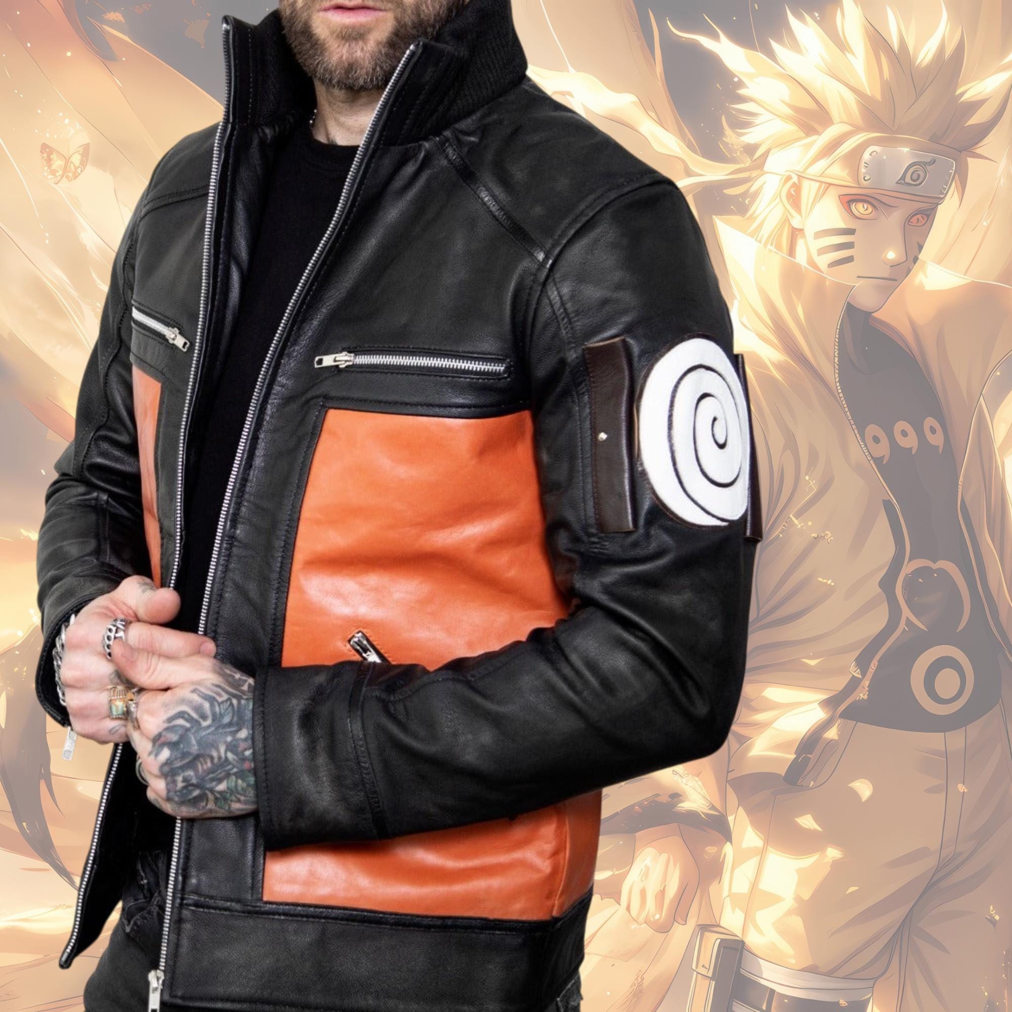 Varsity Jacket Itachi Bomber Jacket Sukajan NARUTO Uchiha Itachi
