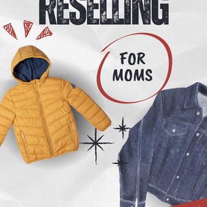 Thrifting & Reselling Guide for Moms | How to Make Money Flipping Finds Online | Flexible Work from Home Side Hustle | PDF Guide