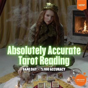 Absolutely Accurate Tarot Reading, Delivered Same Day, Printable PDF, 100% True