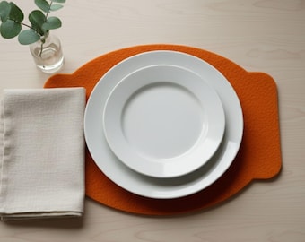 Thick Felt Placemats: Modern Table Decor