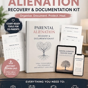 2018 Eltern-Entfremdungs-Recovery-Kit: Werkzeuge für die gemeinsame Elternarbeit für das Familiengericht (druckbare PDF)