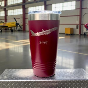 Personalized Tumbler: Personalized Pilot Gift
