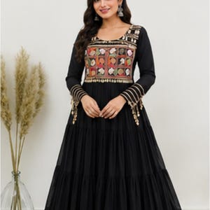 Mirror Work Dress