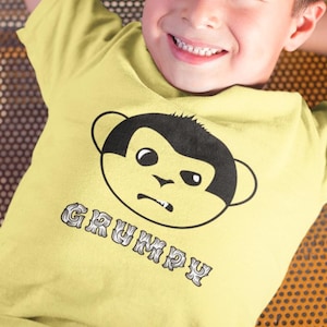 Grumpy Monkey | Kids Cotton T-Shirt