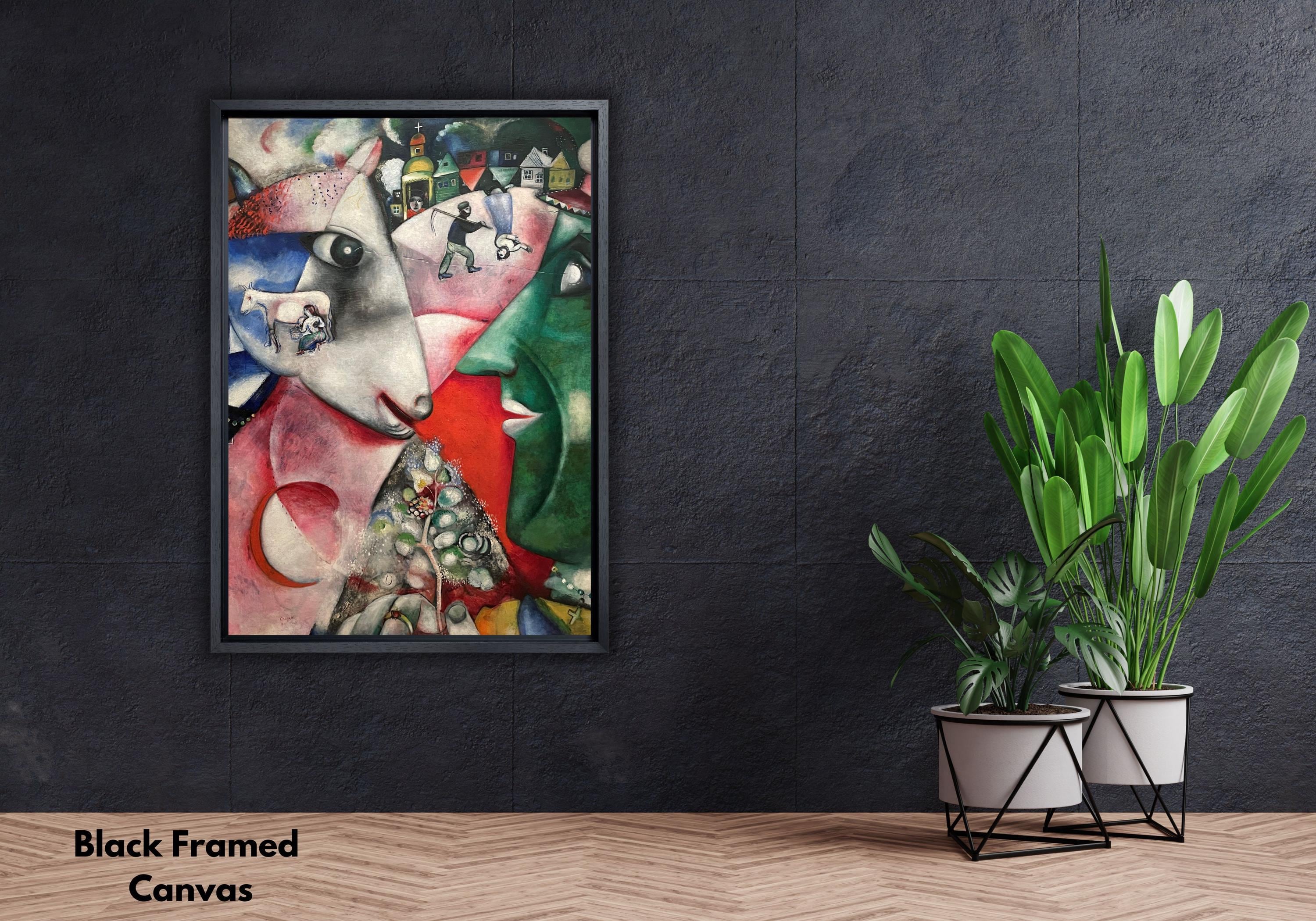 Kunstdruk Marc Chagall Il concerto, 1957 80x60cm Kunstdruk Marc Chagall Il concerto, 1957 80x60cm