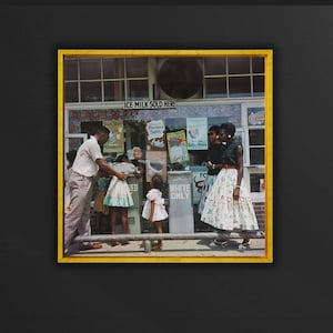 Gordon Parks Canvas Poster Print Art,Department Store Canvas Mobile Alabama 1956 Wall Art,Black Lives Matter Wall Art,African American Art