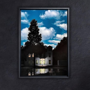 額装済/光の帝国1950/ルネ マグリット/アート/ポスター/インテリア 額装済/光の帝国1950/ルネ マグリット/アート/ポスター/インテリア