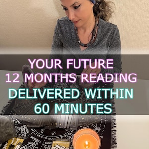 Tarot Reading, Future 12 Months Detailed Fortune Teller Telling Future Predictions Love, Career, Money, Life Future Insights