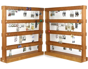 Cherry Double-SIded Earring Holder Stand, holds 192 pair.