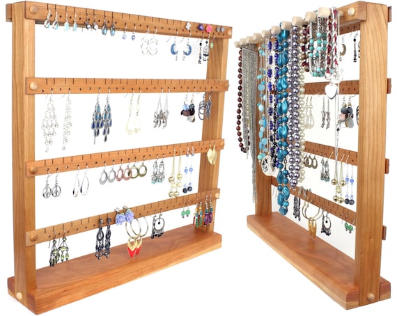 Stand up jewelry holder online