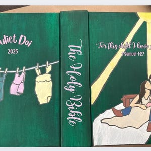 Custom Hand Painted Bibles - Personalized