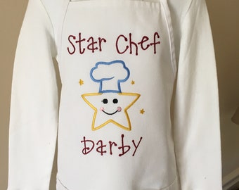Star chef apron