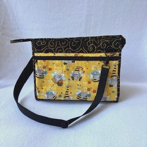 Gnome Project Bag with zippers and pockets