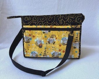 Gnome Project Bag with zippers and pockets