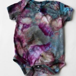 Galaxy Ice-Dyed Baby Onesie size 18 months