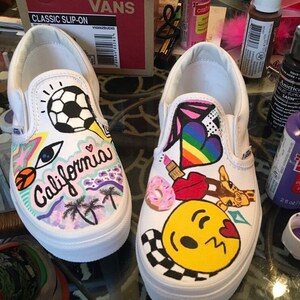 custom vans for girls