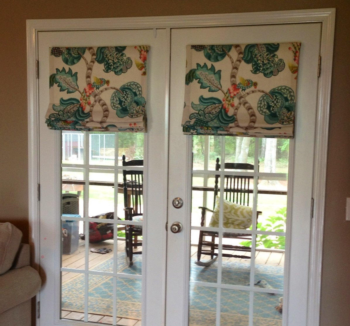 Custom made Roman Shades with your fabric Etsy