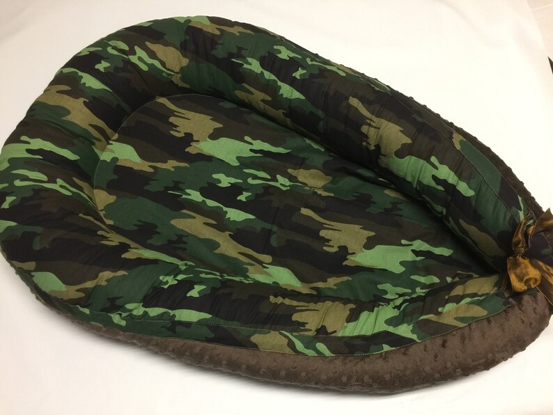 Custom Baby Nest Camouflage Crib Bedding Military Comoflage Hunter Camo Ready To Ship