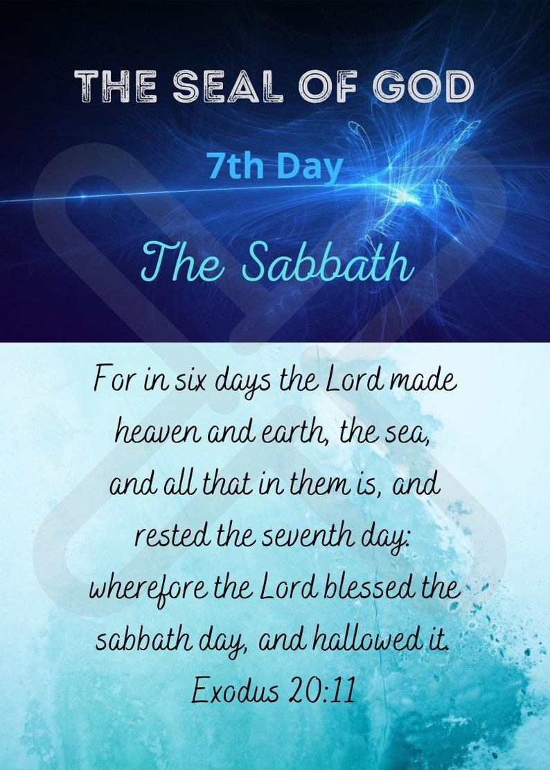 7th Day Sabbath Digital Print! Stunning! Many Sizes to Print! - Etsy