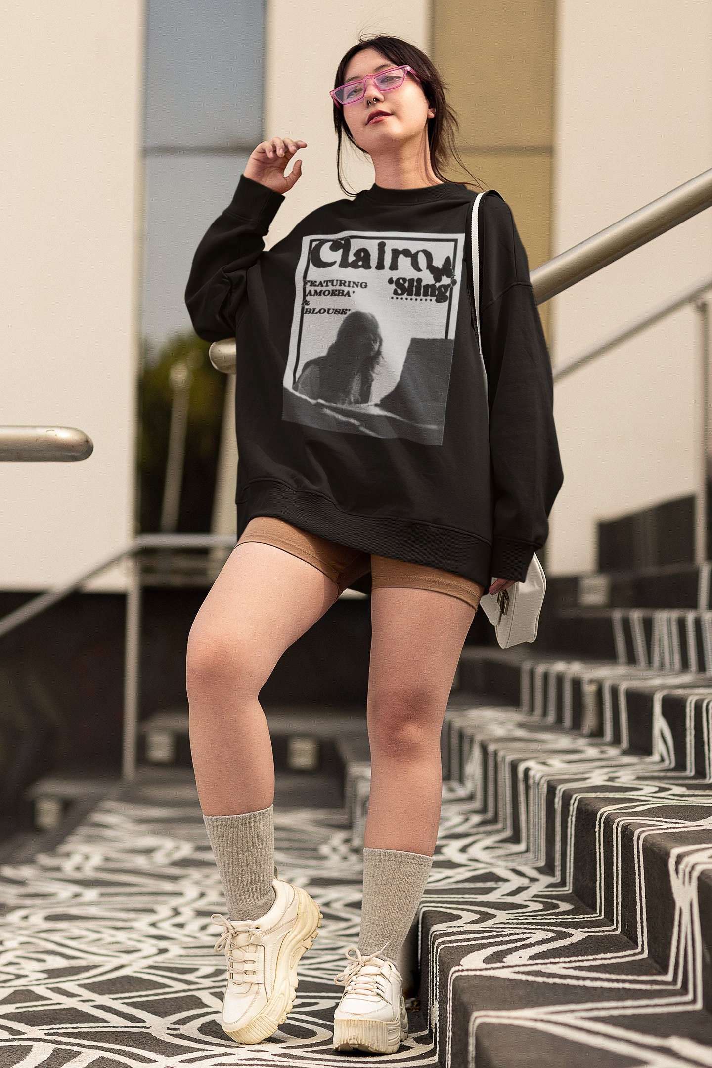 Clairo Sling Merch Sweatshirt, Clairo Album Cover Sweatshirt