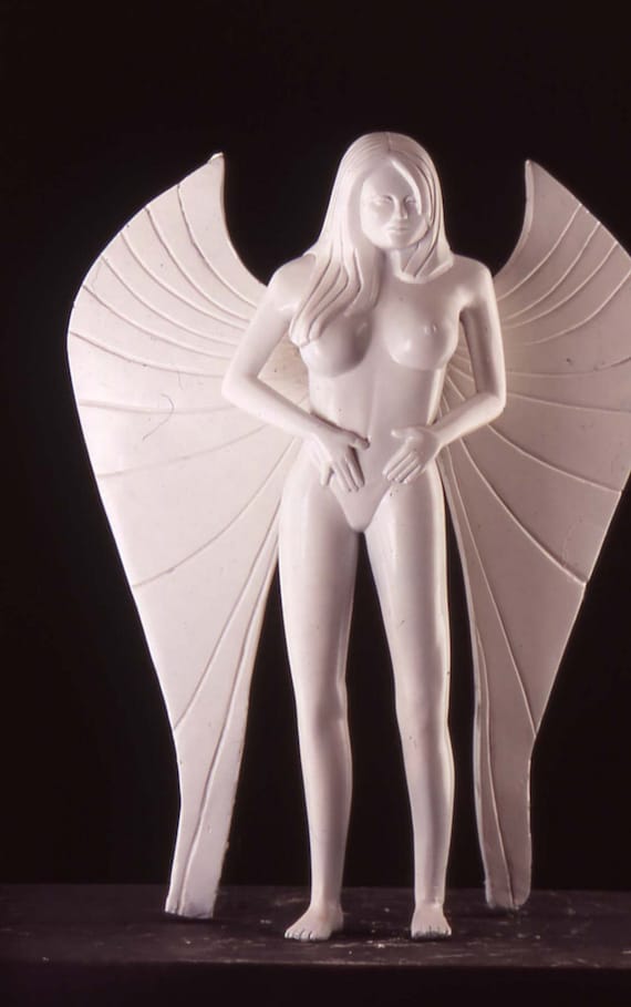 nackten weiblichen engel fantasy kunst