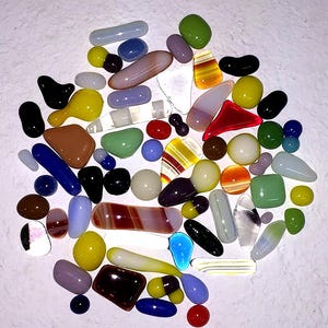 Glasfusing - 2oz glaskrabbels (globs-dots) - 96 Coe By Stallings gebrandschilderd glas