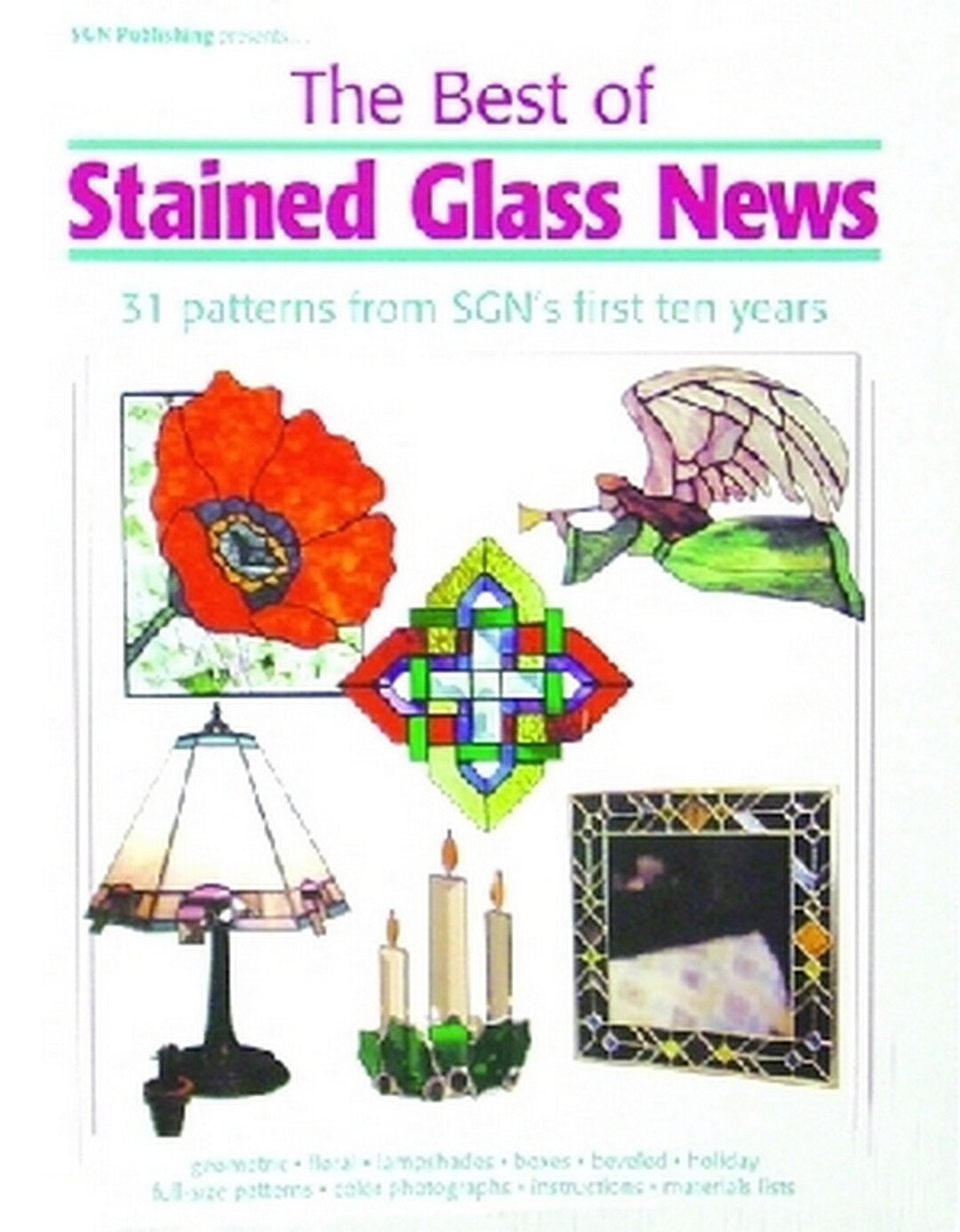Stained Glass Pattern Book Best of Std Glass News by Etsy