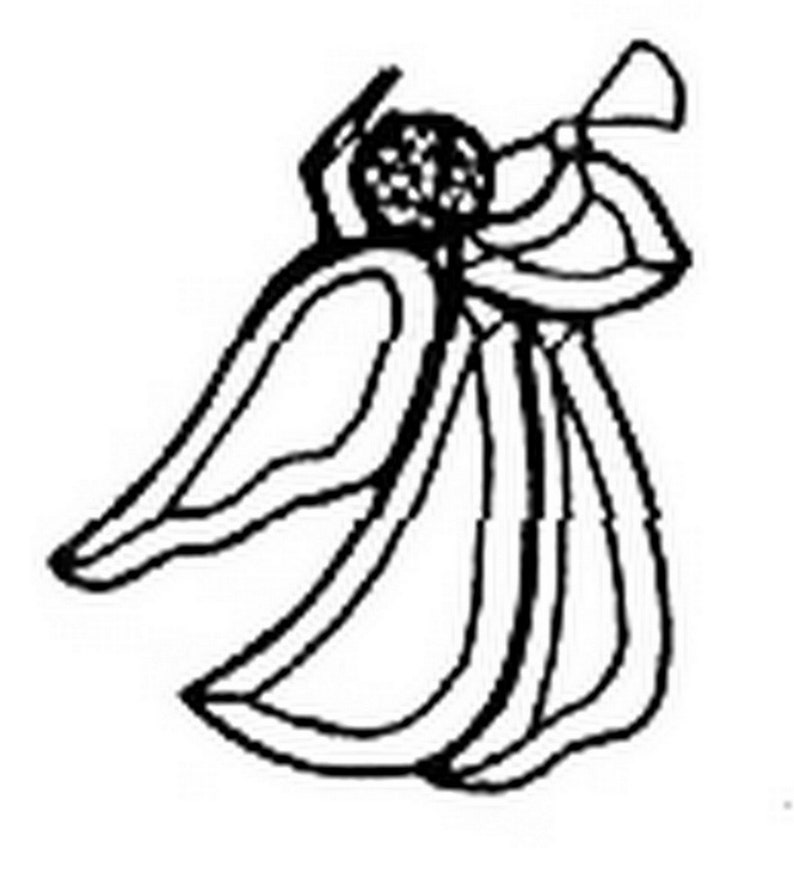 Stained Glass Supplies Bevel Clusters Angel W/ Horn 4mm Etsy