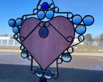 Heart, sun catcher, window hanging, gift for all occasions