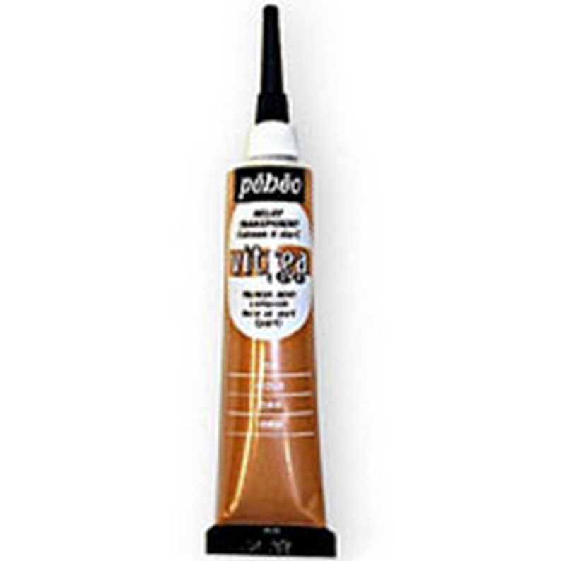 Pebeo Vitrea 160 Glass Paint Outliner 20 ml Tube Gold Etsy
