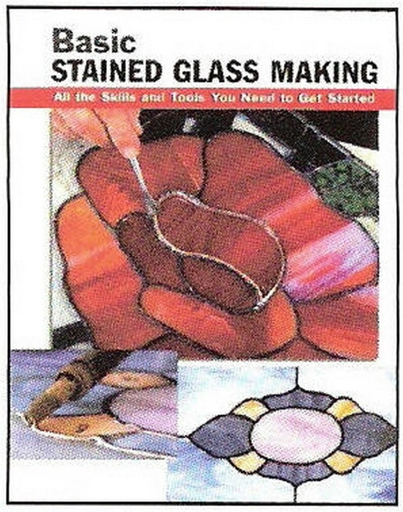 Stained Glass Pattern Book Basic S.g. Making by Stallings Stained Glass ...
