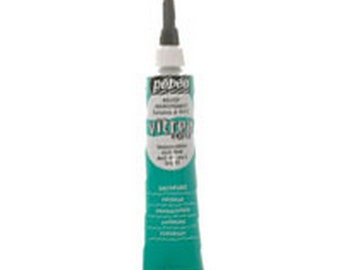 Pebeo Vitrea 160, Glass Paint Outliner, 20 ml Tube - Emerald