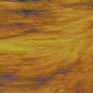 May include: Abstract image with a blend of warm colors. The dominant hues are shades of yellow and brown, with hints of darker blue or purple. The texture appears to have a flowing, organic pattern, resembling wood grain or a natural landscape.